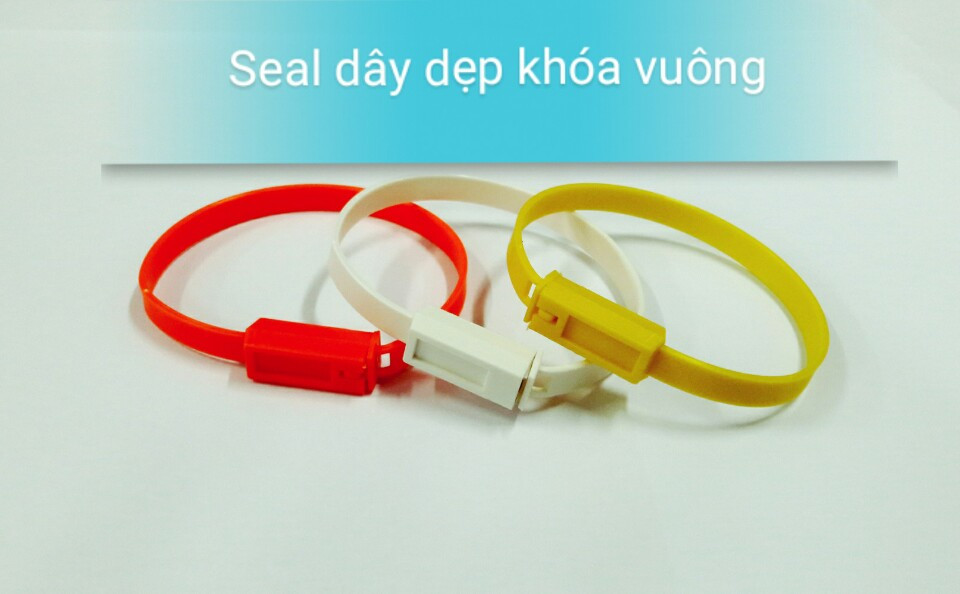 Seal nhựa dây dẹp khóa vuông 20 cm