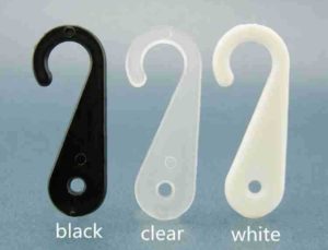 Móc nhựa treo vải chữ J