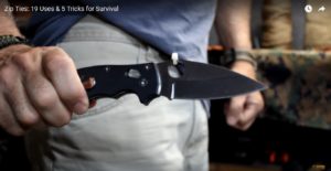 dây rút nhựa tạo gờ cho dao bấm